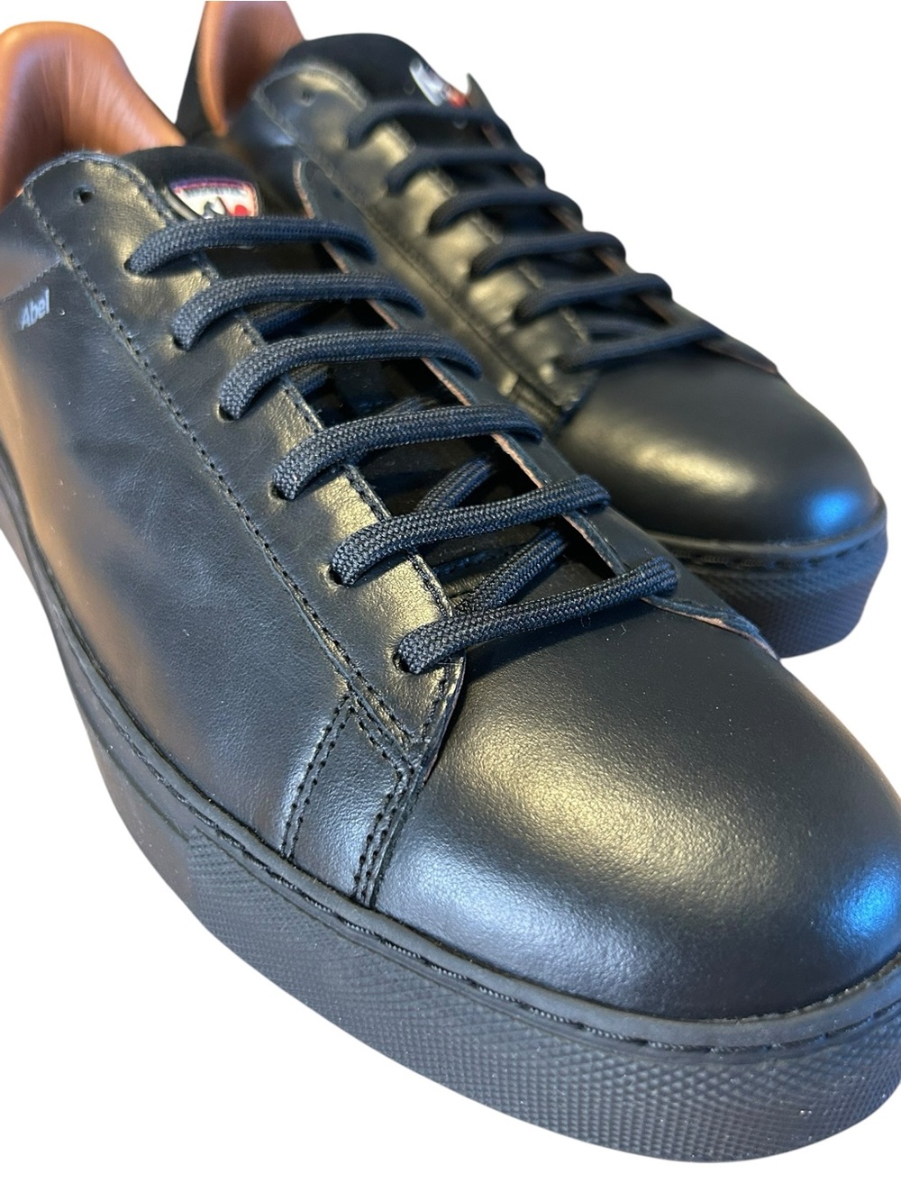 Rossignol Abel Men’s Leather Sneakers Black US 8.5 EU 41.5 Made Romania